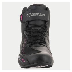 Alpinestars Stella Faster-3 DS Korumalı Kadın Motosiklet Botu Siyah / Gri / Fuşya - 4