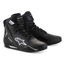 Alpinestars Stella Faster-4 Korumalı Kadın Motosiklet Botu Siyah - 1