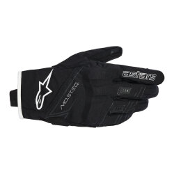 Alpinestars Stella Moblast WP Korumalı Kadın Motosiklet Eldiveni Siyah / Beyaz 