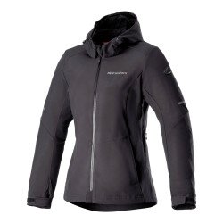 GARAJJ Alpinestars Stella Neo WP Korumalı Kadın Motosiklet Montu Siyah / Siyah - 1
