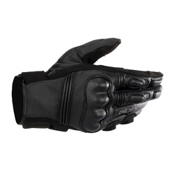 Alpinestars Stella Phenom Deri Korumalı Kadın Motosiklet Eldiveni Siyah - Alpinestars