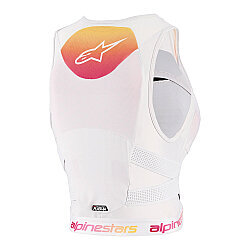 Alpinestars Stella Plasma Göğüs Koruması Beyaz / Kırmızı - Alpinestars (1)