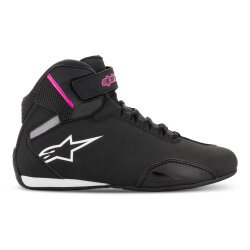 Alpinestars Stella Sektor Korumalı Kadın Motosiklet Botu Siyah / Fuşya - 2