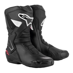 Alpinestars Stella SMX-6 V3 Korumalı Kadın Motosiklet Botu Siyah / Beyaz / Pembe - Alpinestars