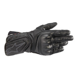 Alpinestars Stella SP-8 V3 Korumalı Kadın Motosiklet Eldiveni Siyah / Siyah - Alpinestars