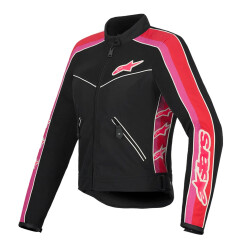 Alpinestars Stella T-Dyno Air Korumalı Kadın Motosiklet Montu Siyah / Kırmızı - 1
