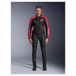Alpinestars Stella T-Dyno Air Korumalı Kadın Motosiklet Montu Siyah / Kırmızı - 2