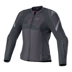 Alpinestars Stella T-GP PluS R V4 Korumalı Kadın Motosiklet Montu Siyah / Siyah - 1