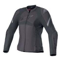 Alpinestars Stella T-GP PluS R V4 Korumalı Kadın Motosiklet Montu Siyah / Siyah 