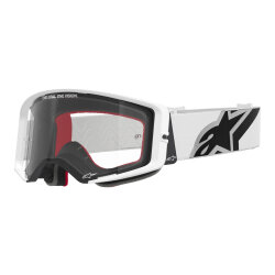 Alpinestars Supertech Corp Goggle Kross Gözlüğü Beyaz - Alpinestars