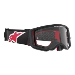 Alpinestars Supertech Corp Goggle Kross Gözlüğü Siyah / Kırmızı - Alpinestars