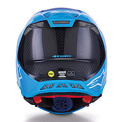 Alpinestars Supertech M10 Flood Off-Road Kaskı Mavi - 6