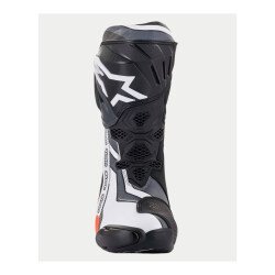Alpinestars Supertech R Korumalı Spor Motosiklet Botu Siyah / Kırmızı / Beyaz - 4