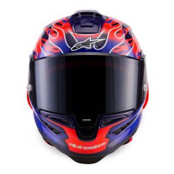 Alpinestars Supertech R10 Carbon Flyte Spor Motosiklet Kaskı Kırmızı / Siyah - Alpinestars (1)