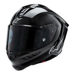 Alpinestars Supertech R10 Carbon Spor Motosiklet Kaskı Siyah - Alpinestars