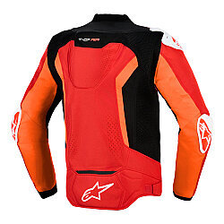Alpinestars T-GP Air Korumalı Motosiklet Montu Kırmızı / Beyaz / Siyah - Alpinestars (1)