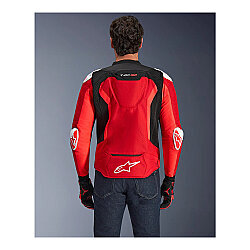Alpinestars T-GP Air Korumalı Motosiklet Montu Kırmızı / Beyaz / Siyah - 4
