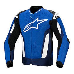 Alpinestars T-GP Air Korumalı Motosiklet Montu Mavi / Beyaz / Siyah - Alpinestars