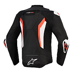 Alpinestars T-GP Air Korumalı Motosiklet Montu Siyah / Beyaz / Kırmızı - Alpinestars (1)
