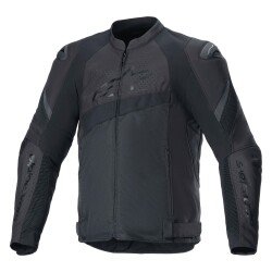 Alpinestars T-GP Plus R V4 Air Korumalı Motosiklet Montu Siyah / Siyah - 1