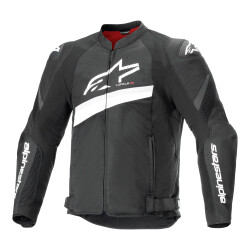 Alpinestars T-GP Plus R V4 Air Korumalı Motosiklet Montu Siyah / Beyaz - 1