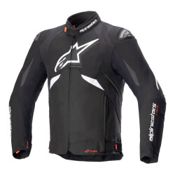 Alpinestars T-GP R V3 DryStar Korumalı Motosiklet Montu Siyah / Beyaz - 1