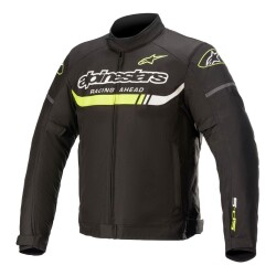 GARAJJ Alpinestars T-SP S Ignition WP Korumalı Motosiklet Montu Siyah / Sarı - 1