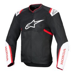 Alpinestars Honda T-SPS Air V2 Korumalı Motosiklet Montu Siyah / Beyaz / Kırmızı - Alpinestars