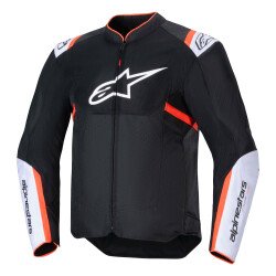 Alpinestars T-SPS Air V2 Korumalı Motosiklet Montu Siyah / Beyaz / Kırmızı 