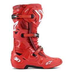Alpinestars TECH 10 Kros Motosiklet Botu Kırmızı - 2