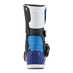 Alpinestars TECH 3S Kros Çocuk Motosiklet Botu Beyaz / Siyah / Mavi - 5