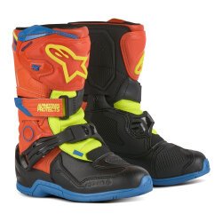 Alpinestars TECH 3S Kros Çocuk Motosiklet Botu Oranj / Siyah - 1