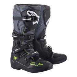 Alpinestars TECH 5 Kros Motosiklet Botu Gri / Sarı - 1