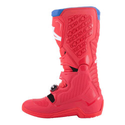 Alpinestars TECH 5 Kros Motosiklet Botu Kırmızı / Mavi / Beyaz / Siyah - 3