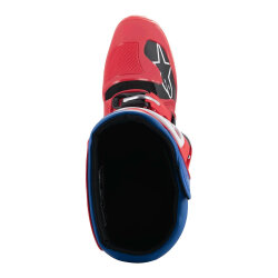 Alpinestars TECH 5 Kros Motosiklet Botu Kırmızı / Mavi / Beyaz / Siyah - 5