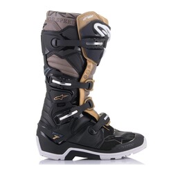 Alpinestars TECH 7 Enduro Drystar Korumalı Motosiklet Botu Siyah / Gri / Altın - 3