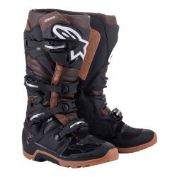 Alpinestars TECH 7 Enduro Motosiklet Botu Siyah / Kahve - Alpinestars