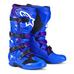 Alpinestars TECH 7 Kros Motosiklet Botu Mavi - 1