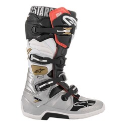 Alpinestars TECH 7 Kros Motosiklet Botu Siyah / Gri / Beyaz - 2