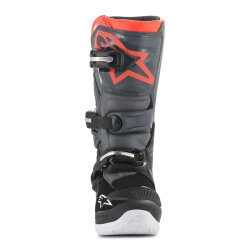 Alpinestars TECH 7S Kros Çocuk Motosiklet Botu Siyah / Gri / Kırmızı - Alpinestars (1)