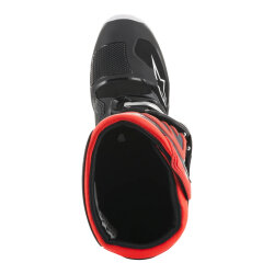 Alpinestars TECH 7S Kros Çocuk Motosiklet Botu Siyah / Gri / Kırmızı - 6