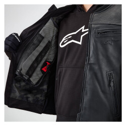 Alpinestars Tech-Air 3 V2 Deri System Airbag Yelek Siyah - 10