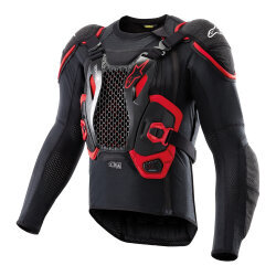 Alpinestars Tech-Air Off-Road Sistem Airbag Ceket Siyah / Kırmızı - Alpinestars