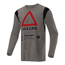 Alpinestars Techdura Off-Road / Enduro Motosiklet Jerseyi Kahverengi - Alpinestars