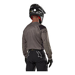 Alpinestars Techdura Off-Road / Enduro Motosiklet Jerseyi Kahverengi - 4