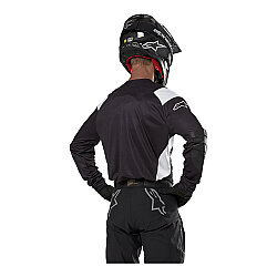 Alpinestars Techdura Off-Road / Enduro Motosiklet Jerseyi Siyah - 4