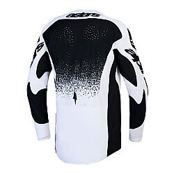 Alpinestars Techstar Swan Off-Road Motosiklet Jerseyi Siyah / Beyaz - Alpinestars (1)