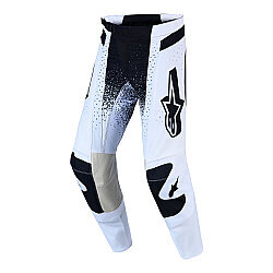 Alpinestars Techstar Swan Off-Road Motosiklet Pantolonu Siyah / Beyaz - Alpinestars