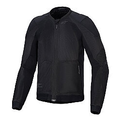 Alpinestars Troop Air Korumalı Motosiklet Montu Siyah / Siyah - Alpinestars