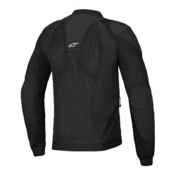Alpinestars Troop-Air Pro Korumalı Motosiklet Montu Siyah / Siyah - 2